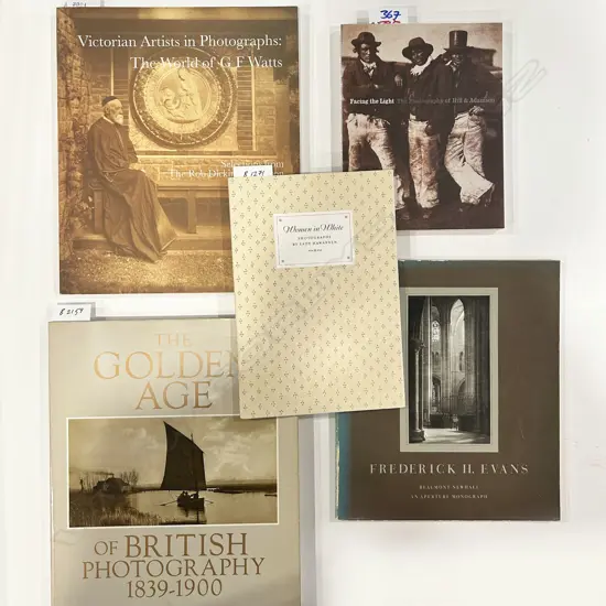FIVE PUBLICATIONS: 19THC PHOTOGRAPHY